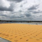 Concrete surface protection during construction