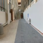 Floor surface protection during construction