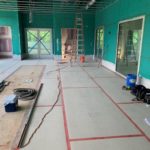 Floor surface protection during construction