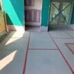 Floor surface protection during construction