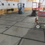 Floor surface protection during construction