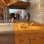 Floor surface protection during construction