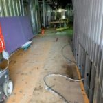 Floor surface protection during construction