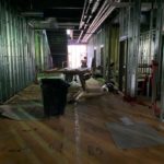 Floor surface protection during construction