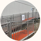 Exterior Designated Safety Walkway