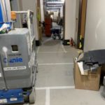 Floor surface protection during construction