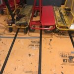 Floor surface protection during construction