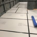 Floor surface protection during construction