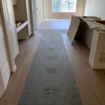 Hardwood surface floor protection