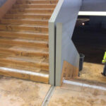 Heavy construction floor and staircase protection