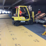 Heavy construction floor protection