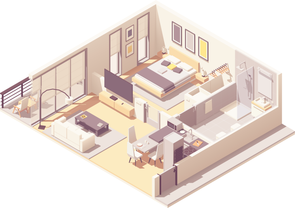 Mixed Use/Multiresidential - Apartment interior 