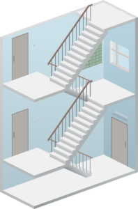 Multi-residential Stairwell