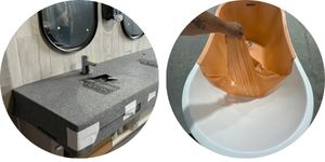 Tile/Marble Bathroom Surfaces